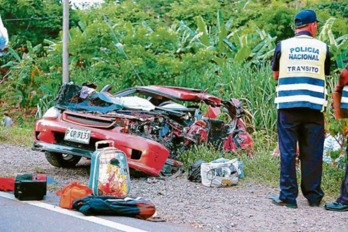 Cinco muertos deja brutal choque en carretera del norte de Honduras