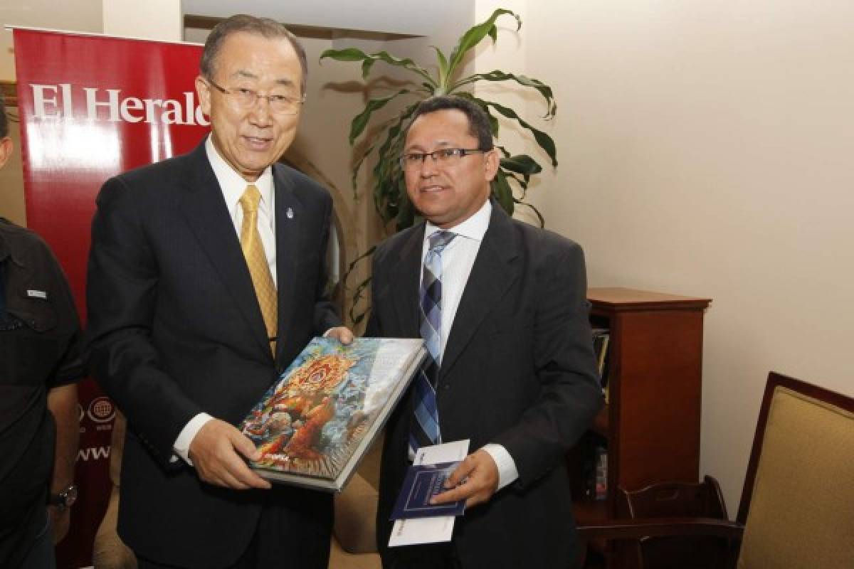 Ban Ki-moon: 'Honduras va en la dirección correcta”