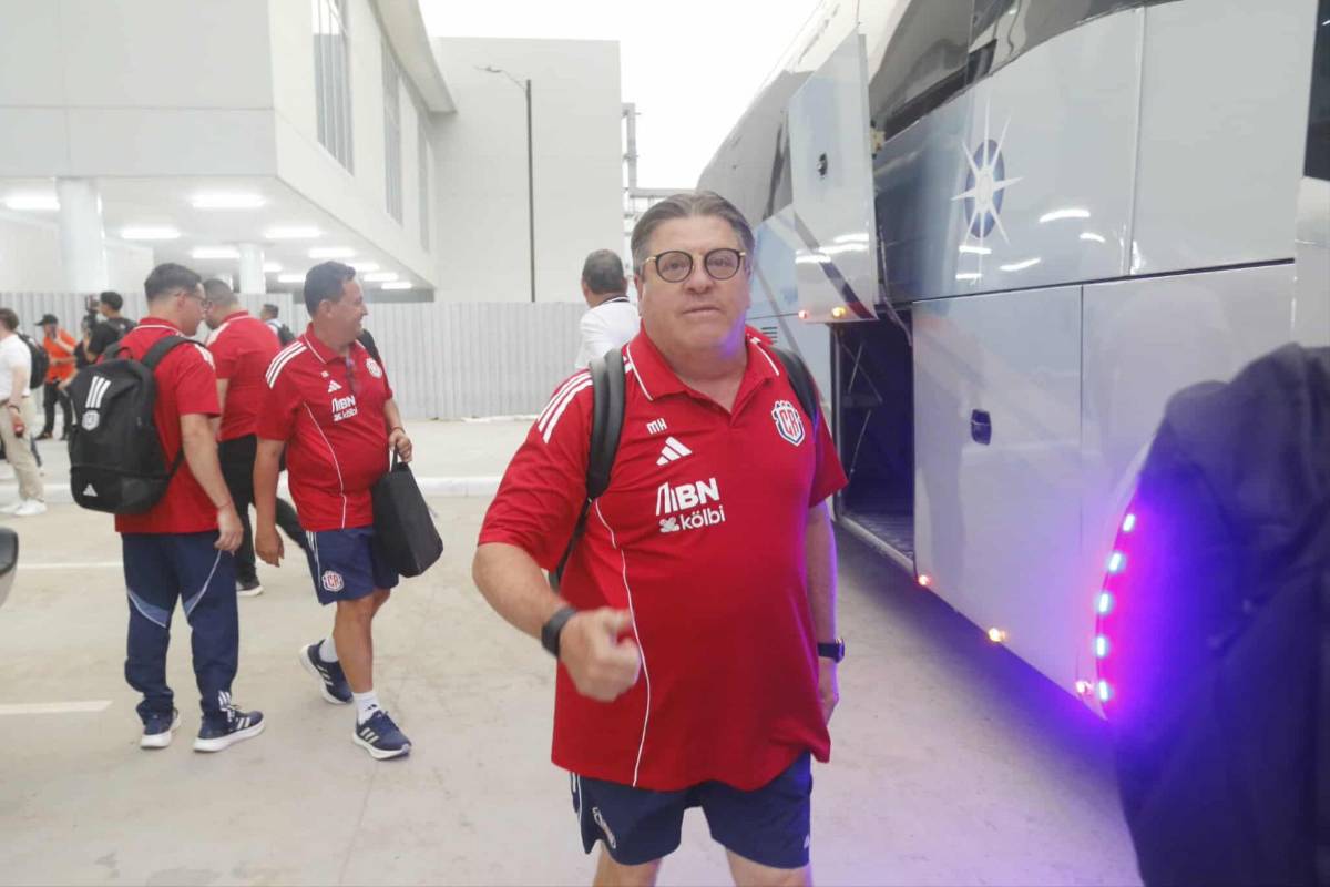 Llegada de Costa Rica a San Pedro Sula para partido eliminatorio ante Honduras