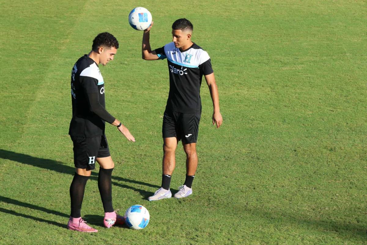 Recibimiento a Yio y jugador es baja: Así fue el entreno de la Selección de Honduras