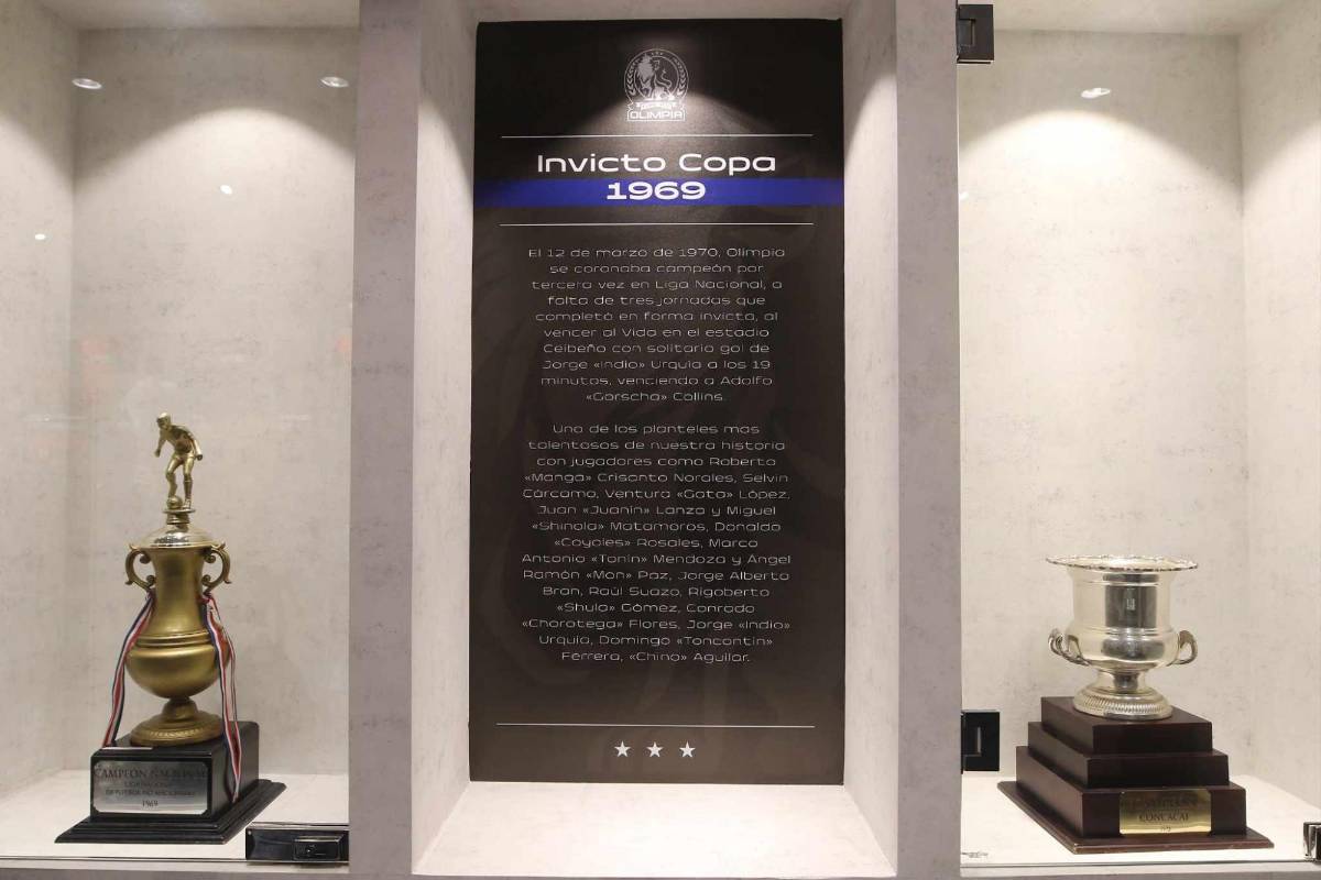 Como en Europa y Estados Unidos: Así es la nueva tienda oficial de Olimpia en Honduras