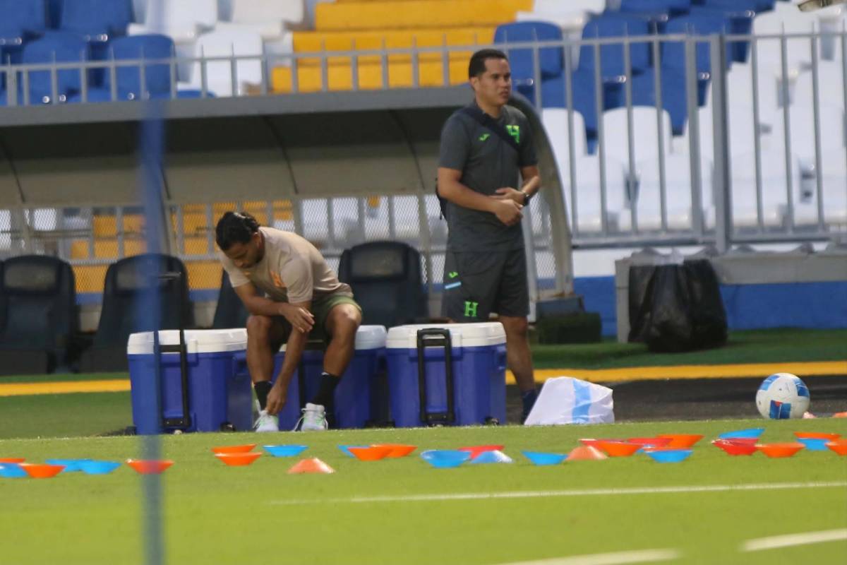 Juegos, risas, tristeza y la visita en último entreno de Honduras previo a partido ante Surinam