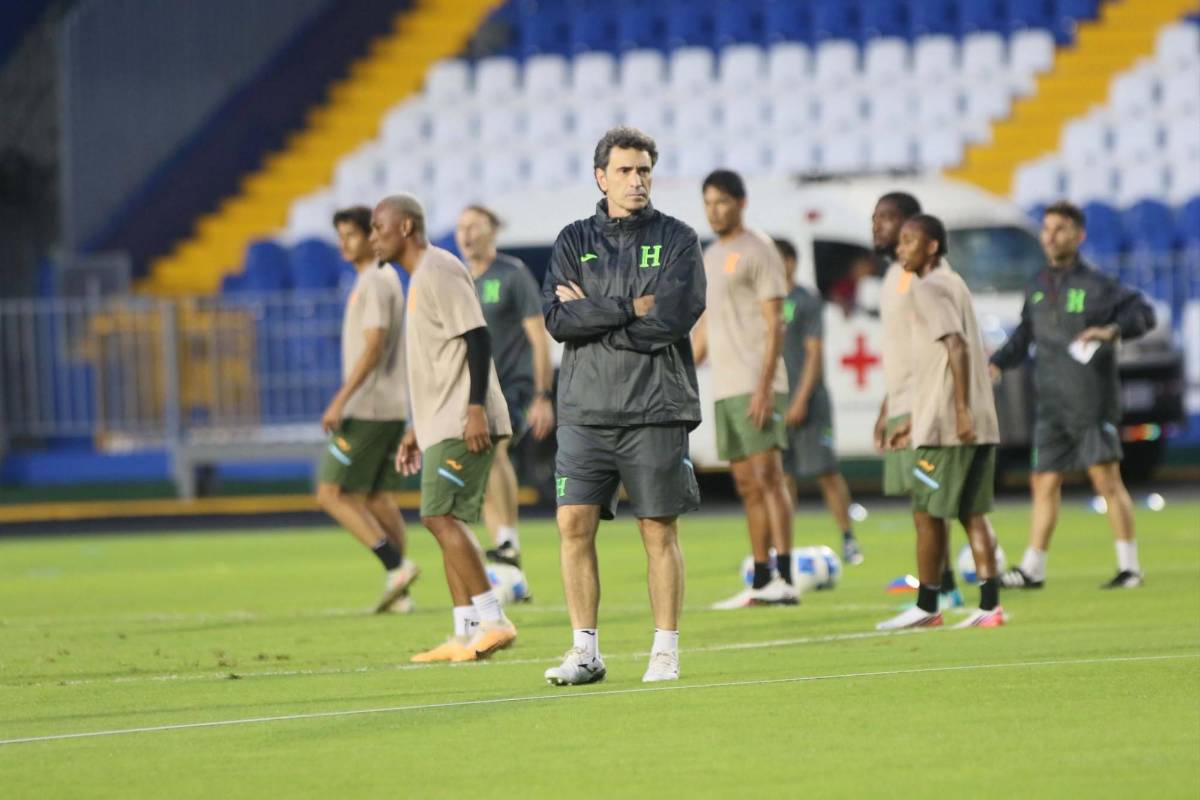 Juegos, risas, tristeza y la visita en último entreno de Honduras previo a partido ante Surinam