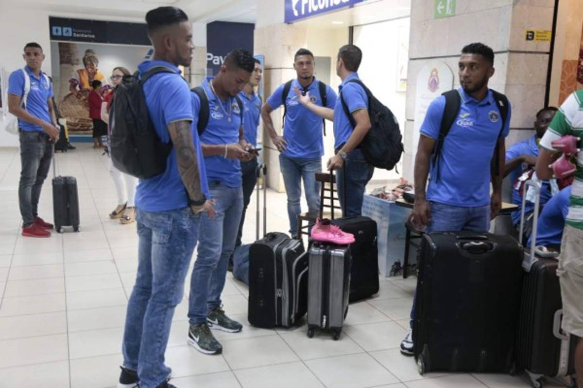 El Motagua ya está en EE UU para enfrentar a River Plate
