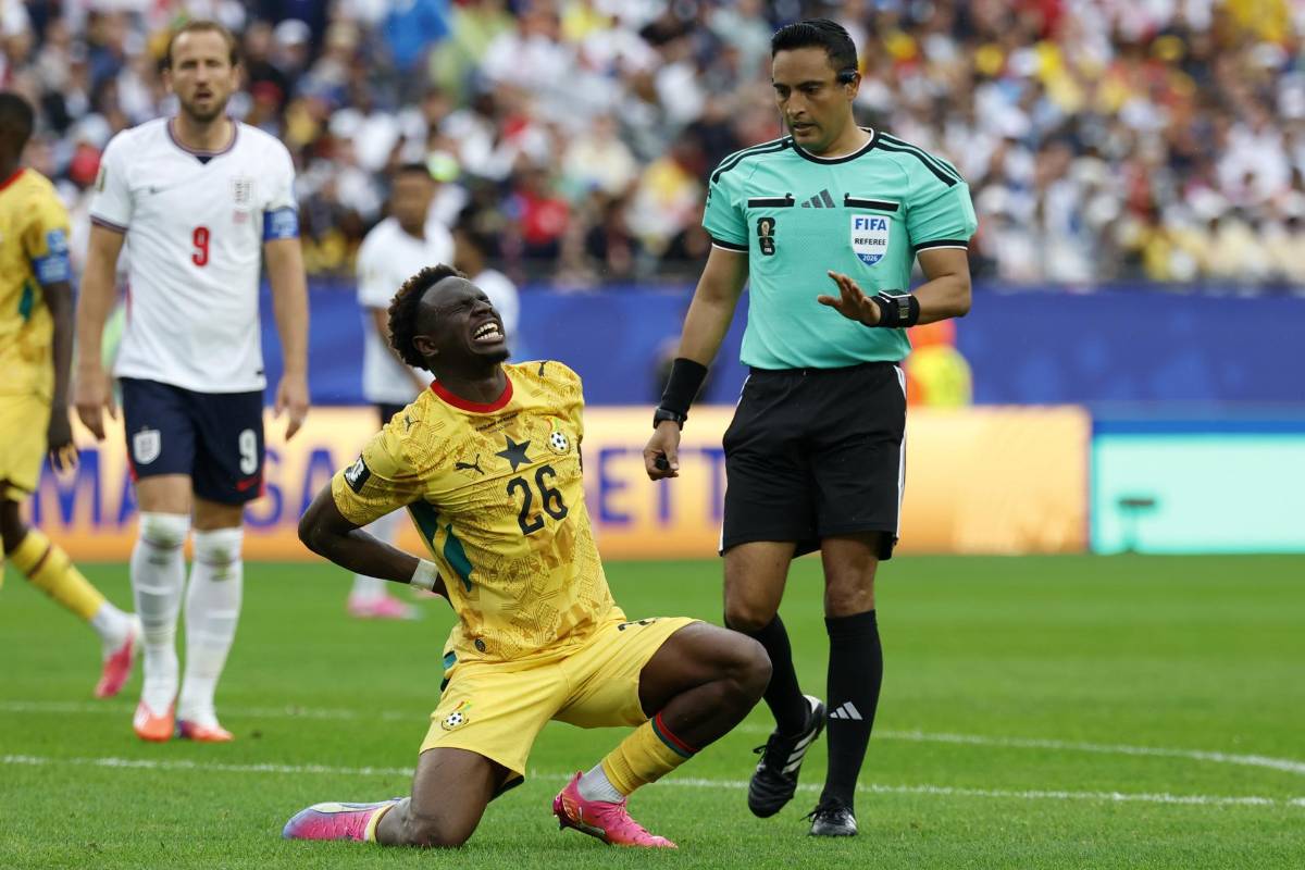 Críticas a Said Martínez tras trabajo en partido de Inglaterra-Ghana: No tiene el nivel