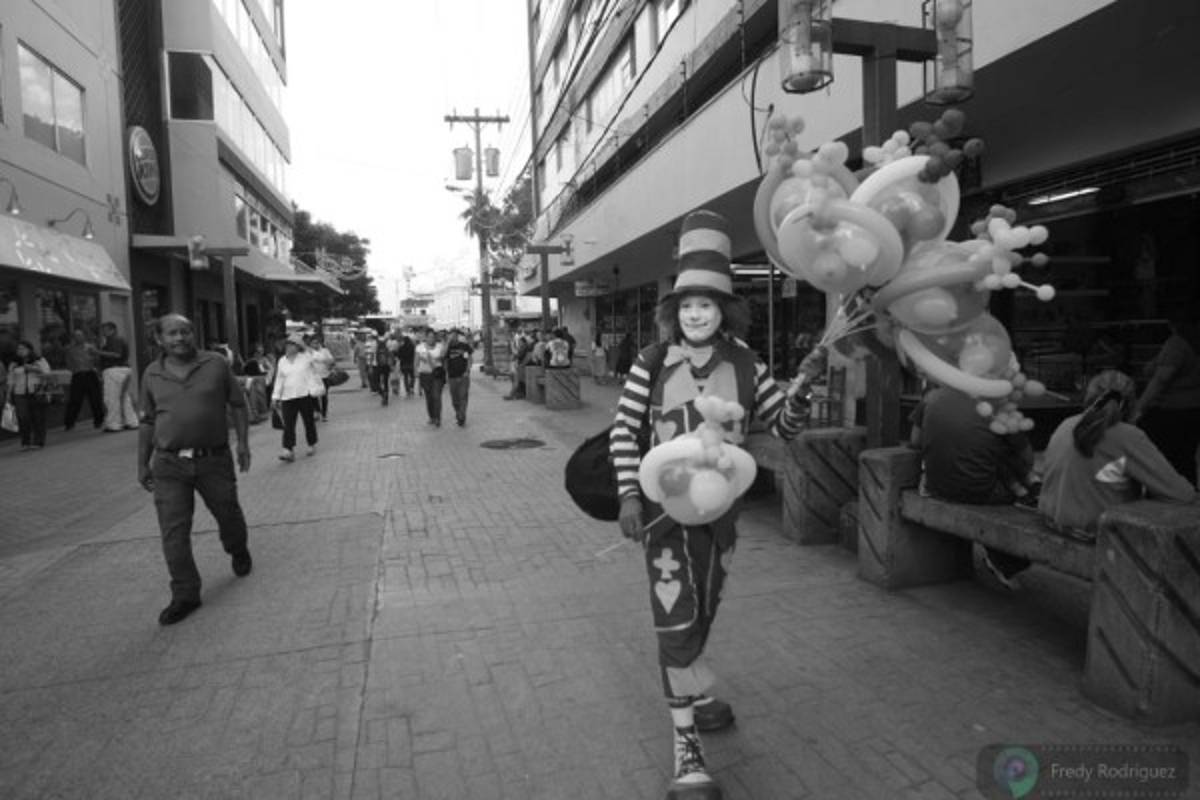 Tegucigalpa en blanco y negro