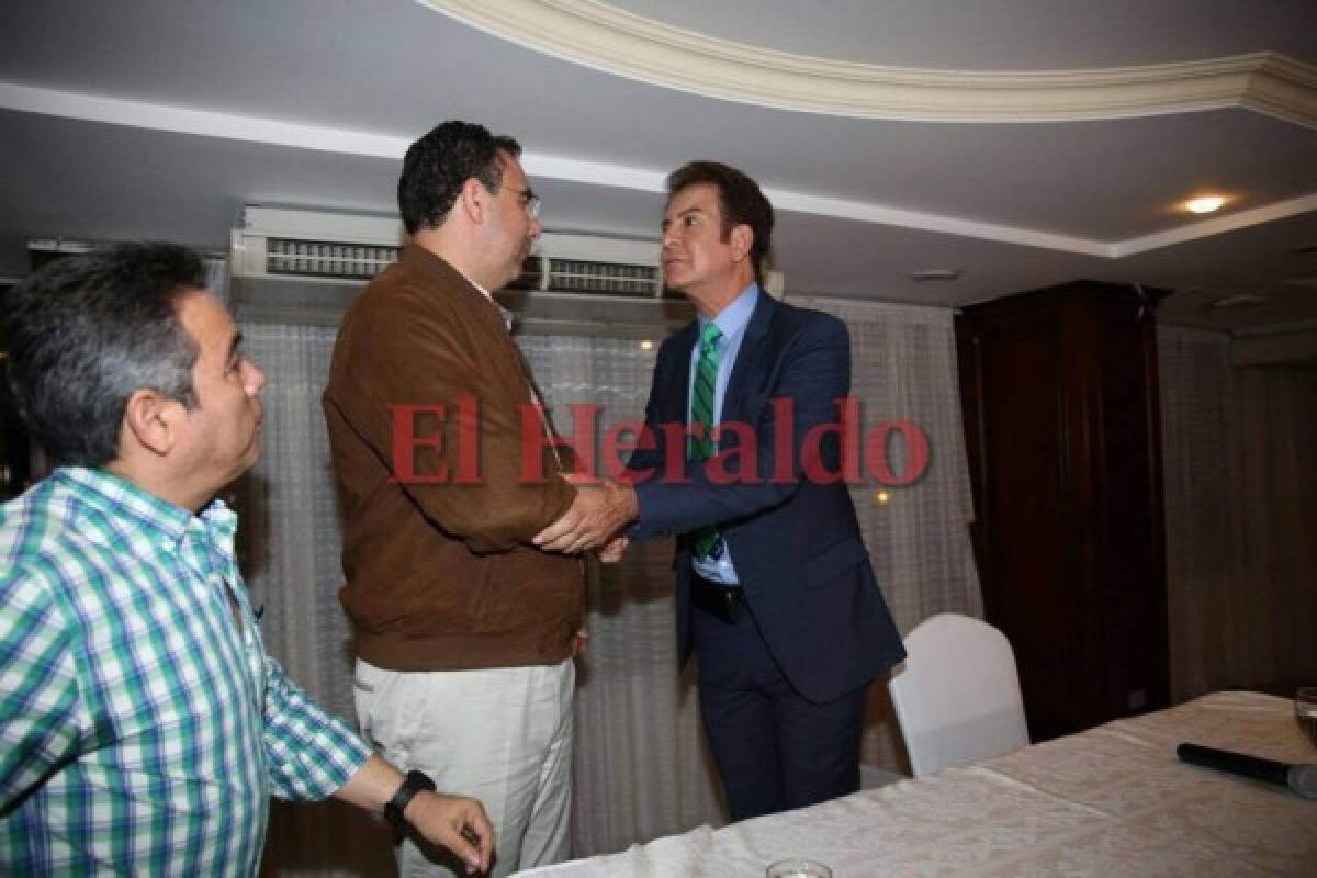 Nasralla y Luis Zelaya sostienen victoria de la Alianza de Oposición, según propios cómputos