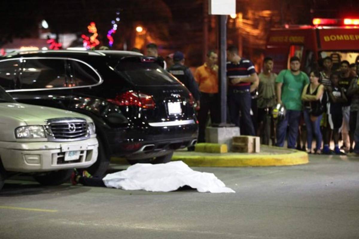 Fotos: Arnold Peralta y la escena del crimen