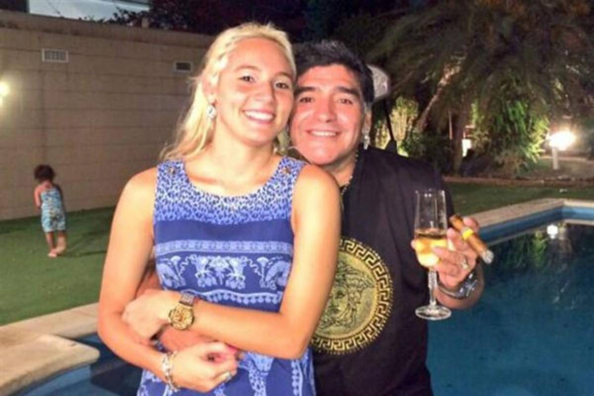 Se filtra video donde Maradona golpea a su novia