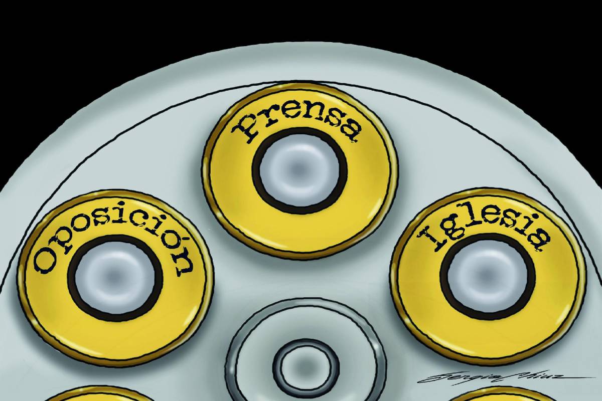 Arma cargada de odio