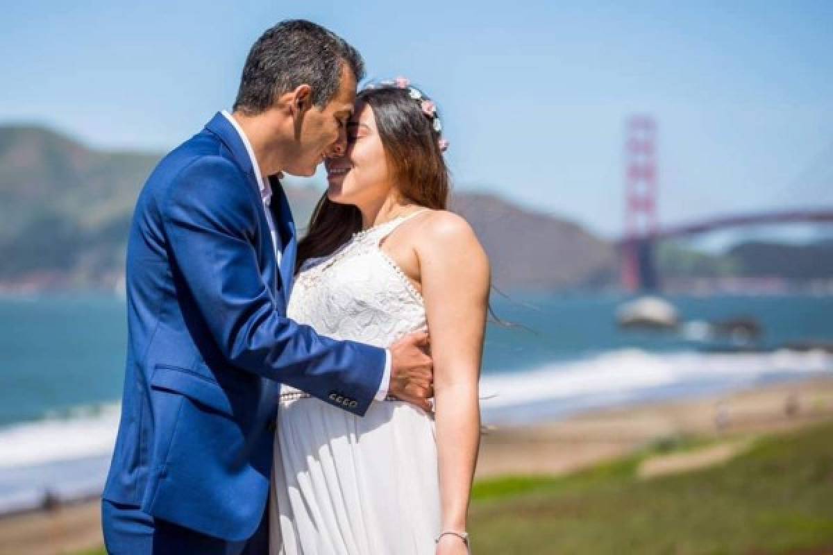 La joven hondureña migró a San Francisco, Estados Unidos, a finales de 2018 para reunirse con su novio, ahora esposo, Juan Carlos Valderramos.