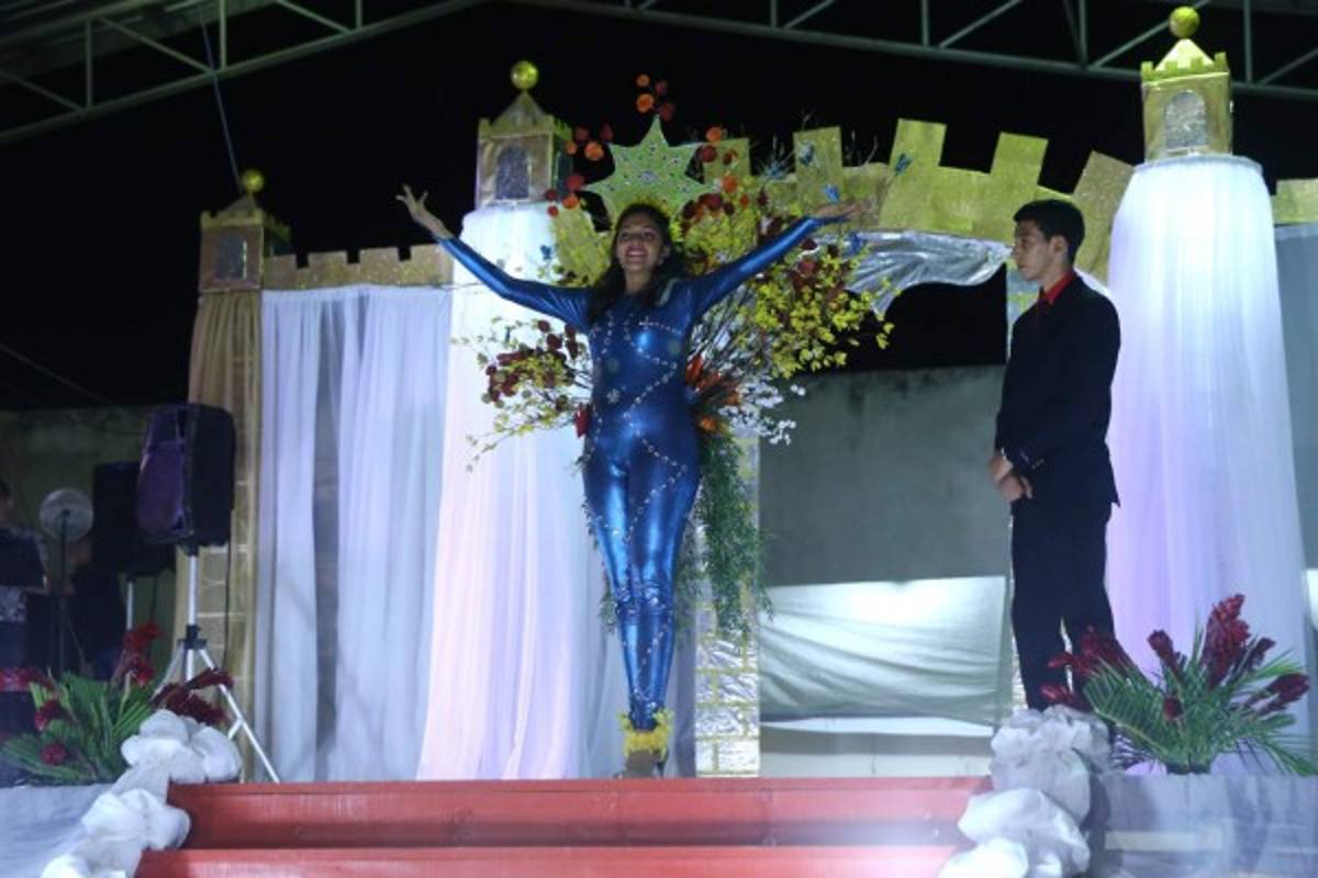 Cinthia López, la nueva Reina de la Feria Patronal de Nacaome