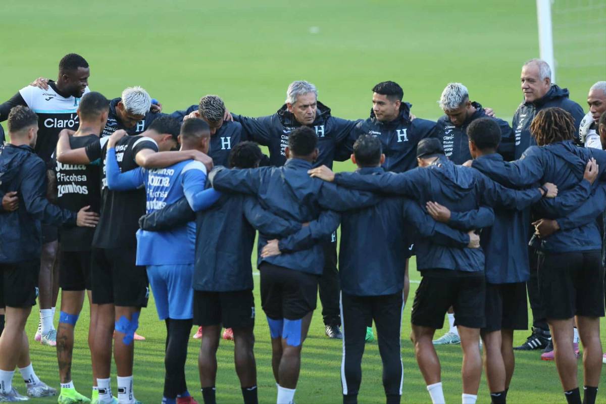 Jugadores entrenan diferenciado y esto hicieron los alemanes: Honduras se prepara para enfrentar a Haití