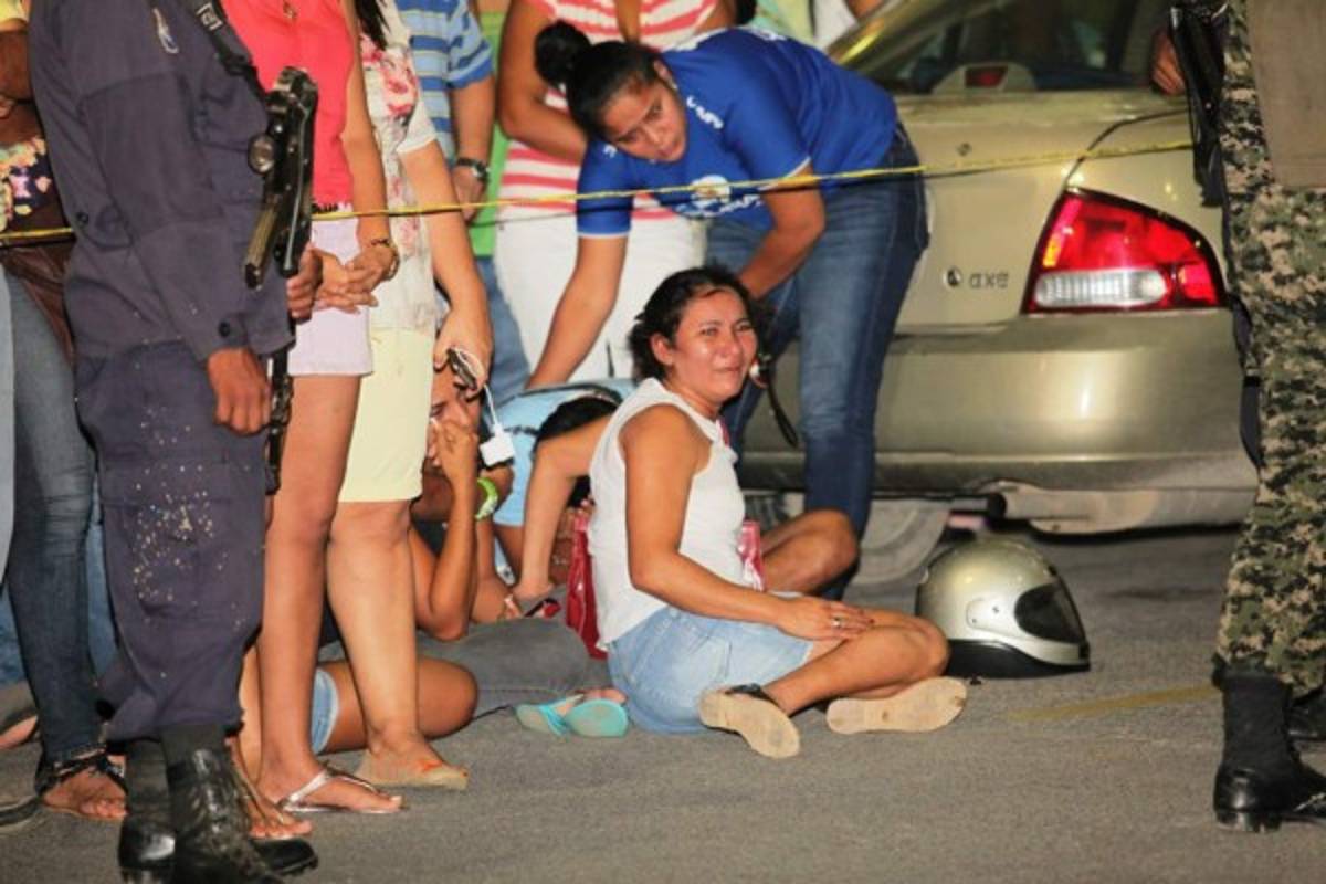 Fotos: Arnold Peralta y la escena del crimen