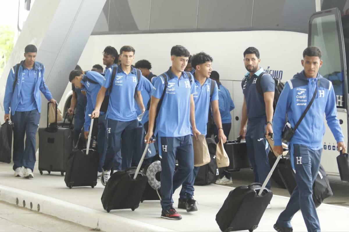 Jugadores de la selección sub-17 de Honduras viajaron a Qatar para partidos del Mundial