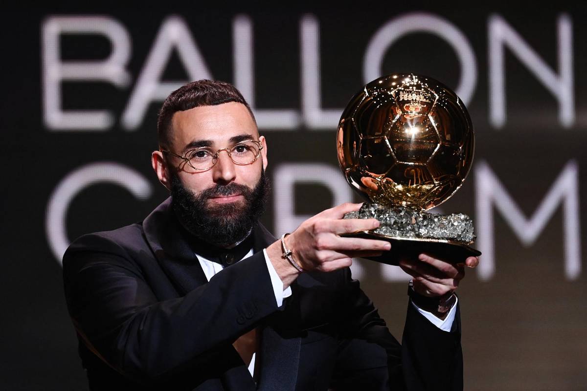 Karim Benzema gana el Balón de Oro