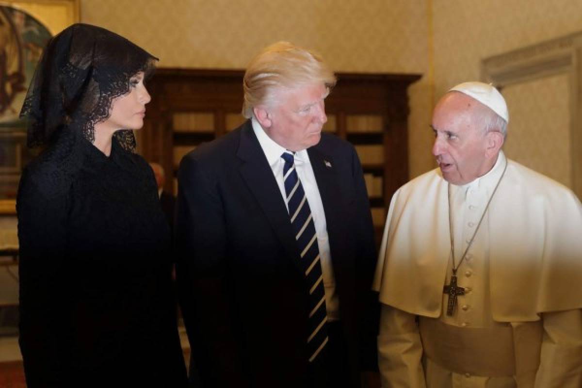 La pregunta del Papa Francisco que confundió a Melania Trump