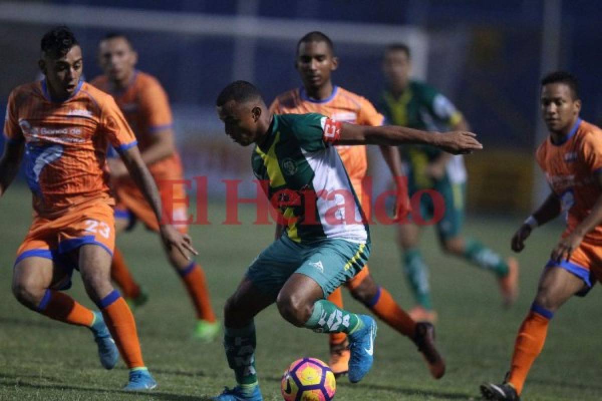 Lobos UPNFM ganó 3-2 a Juticalpa en el estadio Nacional