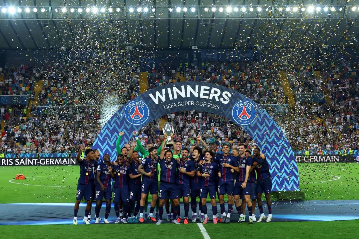 Ganador del Balón de Oro, lo que hizo el reemplazo de Donnarumma y festejo del PSG en Supercopa