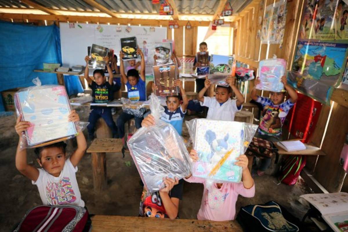 Los niños de la aldea Santa Rosita jamás renunciarán a su superación