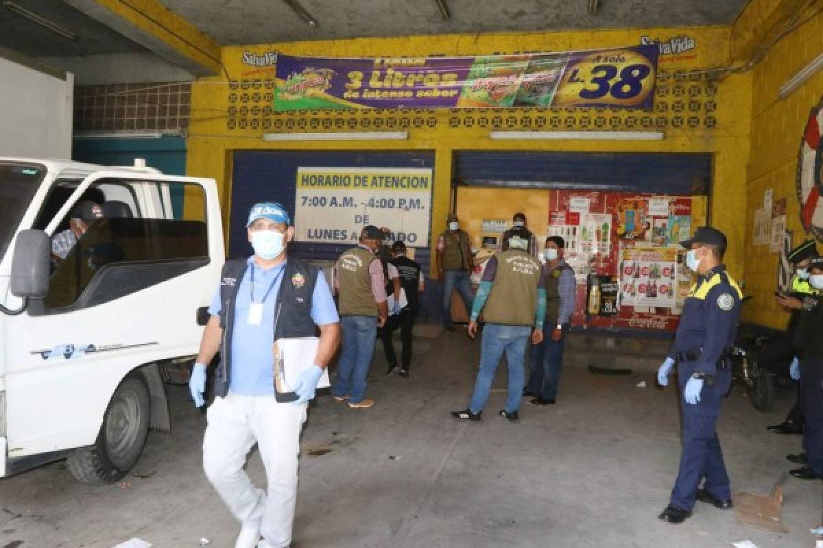 Decomisan decenas de cajas de cervezas en varias cantinas de Comayagüela