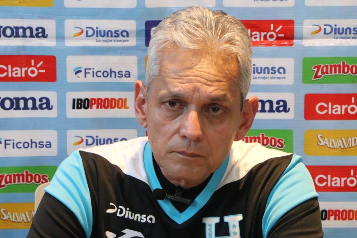 Reinaldo Rueda en la conferencia del lunes previo al inicio del segundo microciclo de La H.