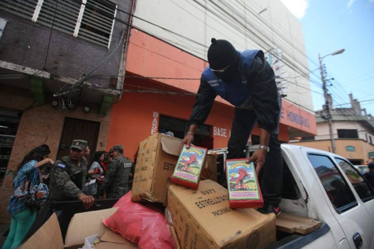Honduras: Decomisan L 3 millones en pólvora