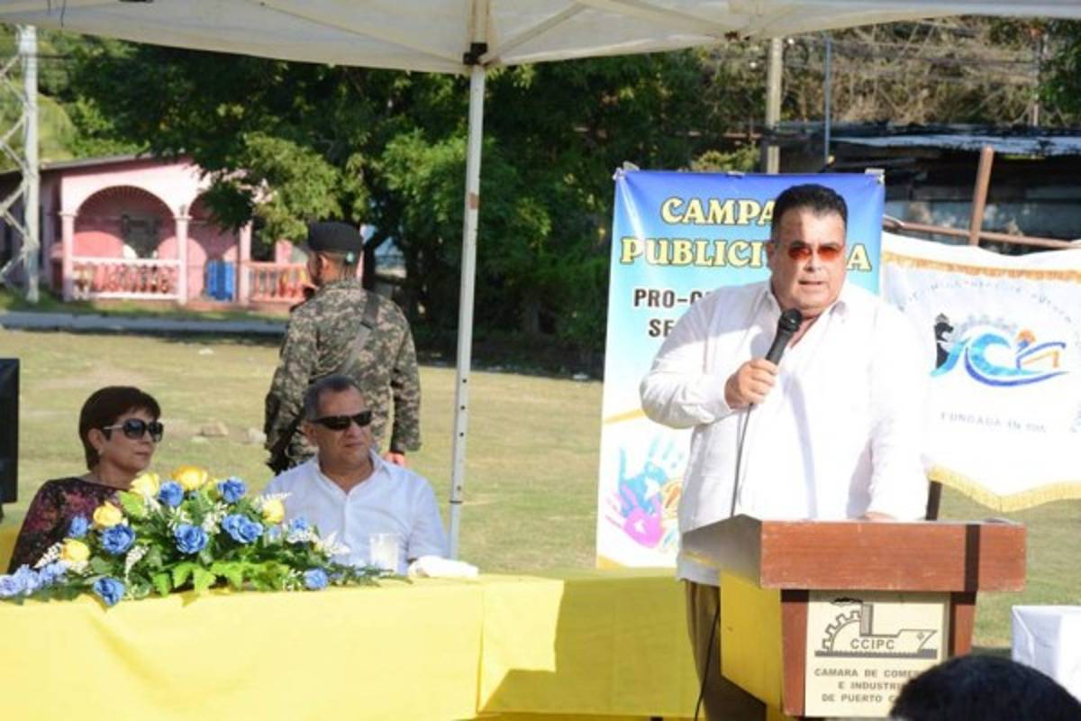 Antonio Cruz, presidente de la Cámara de Comercio de Omoa y Puerto Cortés.