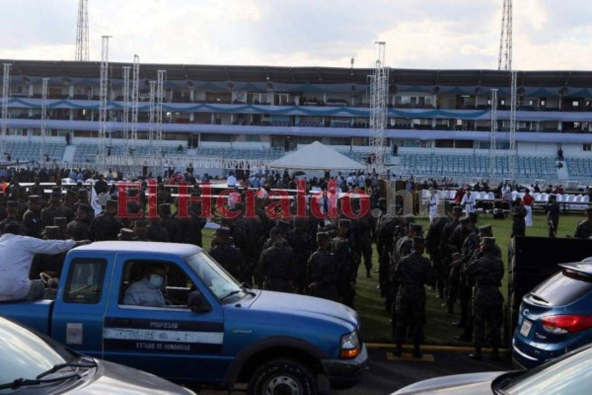 Vehículos blindados, equipo tecnológico y enseres: garantizan seguridad a Kamala Harris en Honduras (FOTOS)  