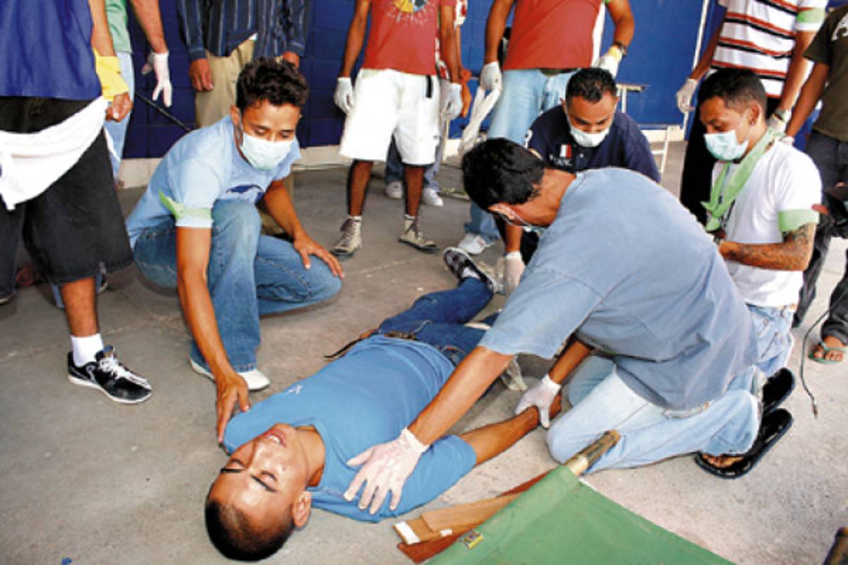 Simulacro de incendio en penal de Choluteca fue un éxito