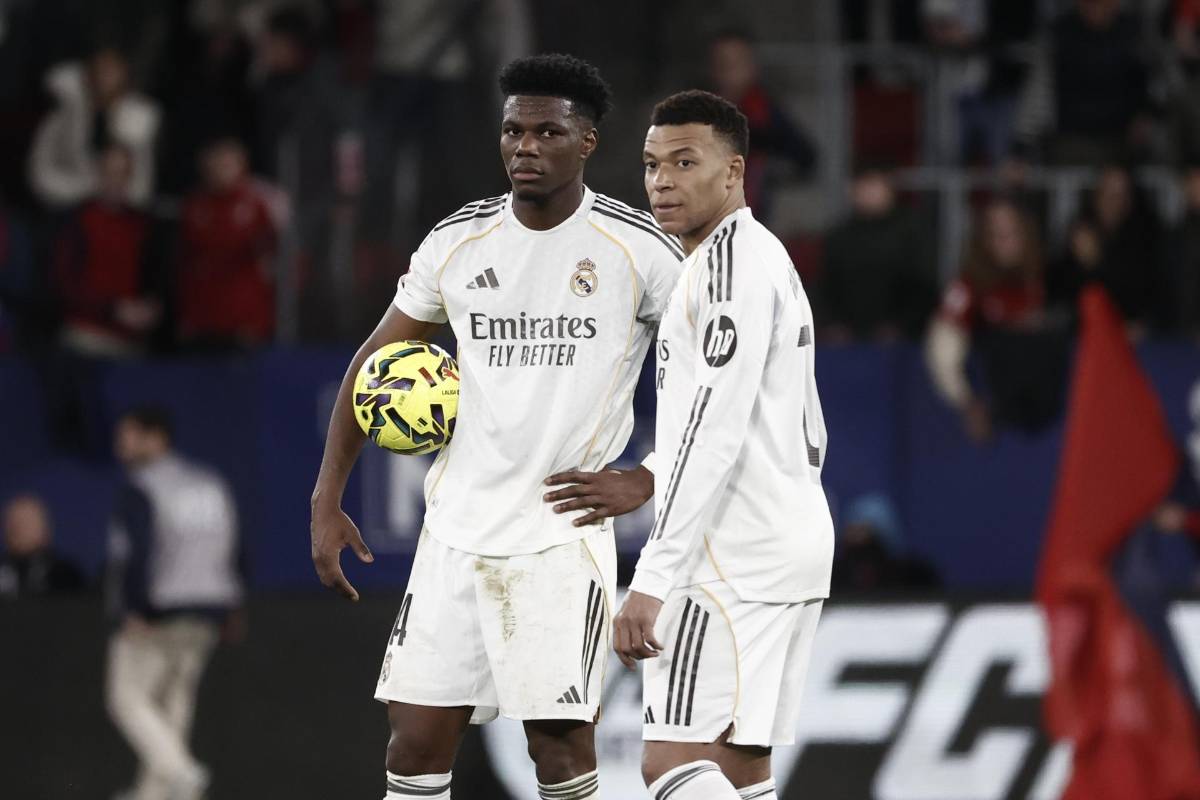 Tristeza de Mbappé y Vinícius: Así sufrió la derrota el Real Madrid ante Osasuna