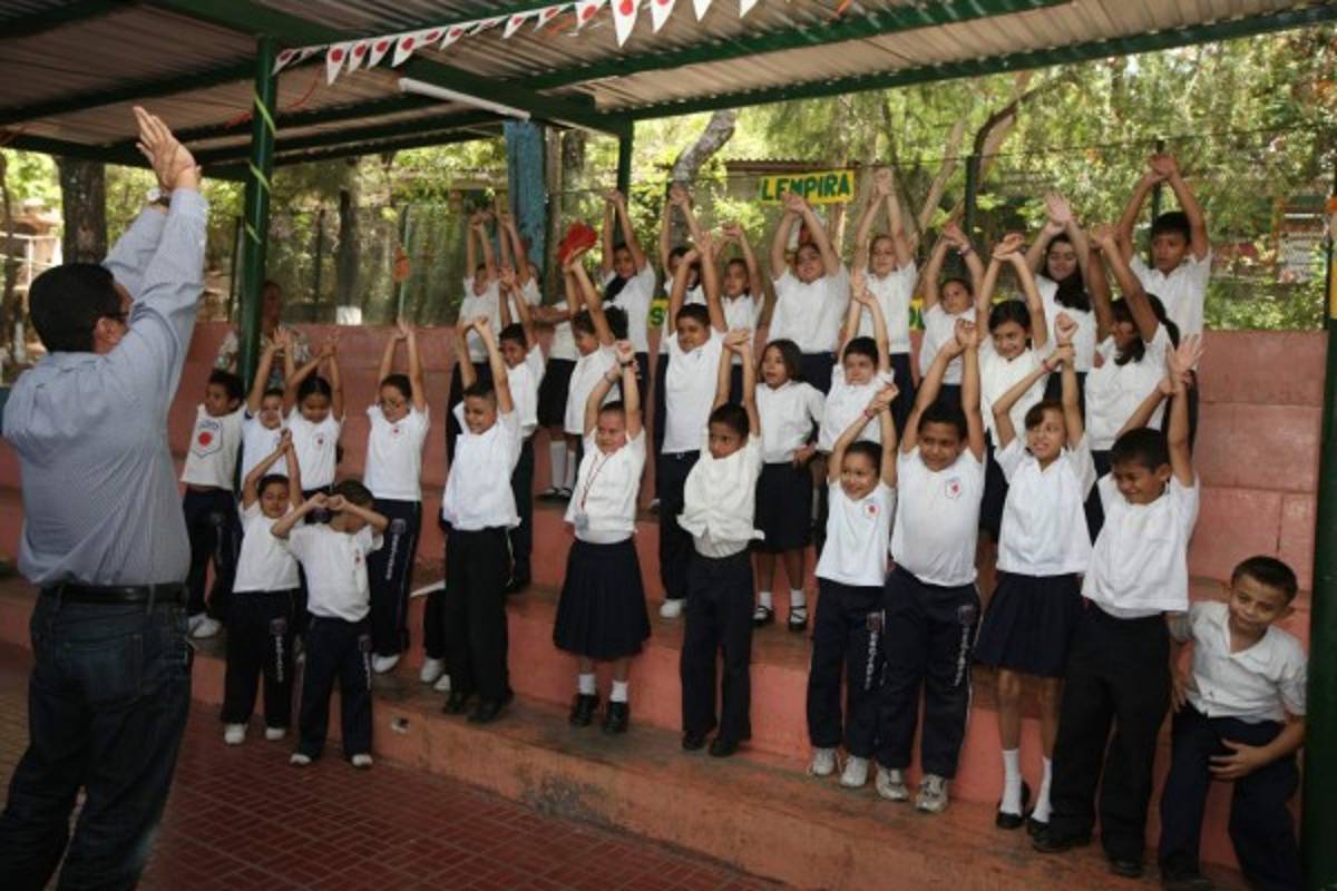 Ustedes, niños, son la esencia de Honduras