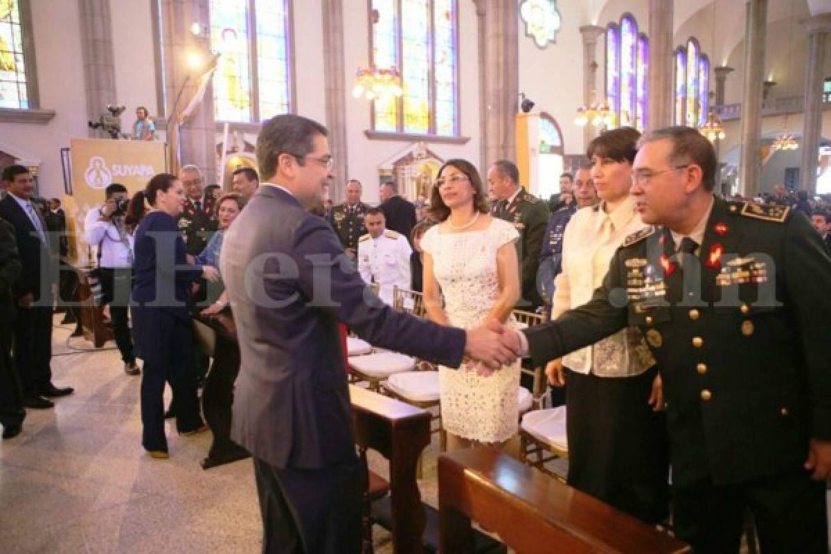 Honduras: Pareja presidencial participa en misa del hallazgo de la Virgen de Suyapa  