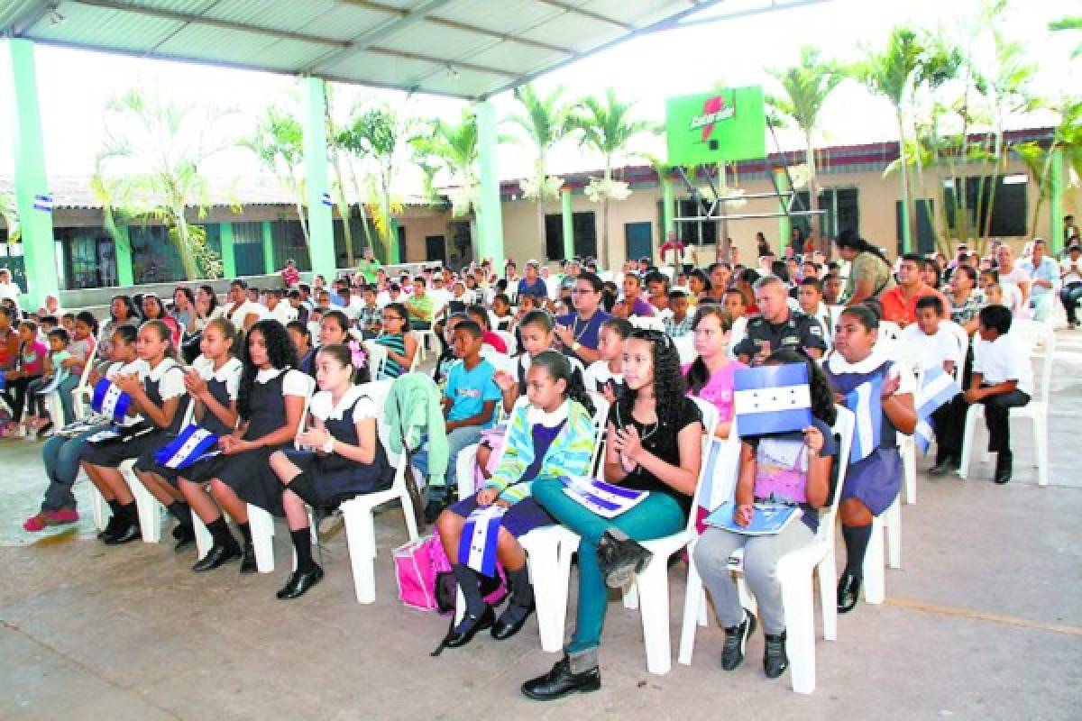 El centro, sur y oriente de Honduras registran el 27% de la matrícula escolar
