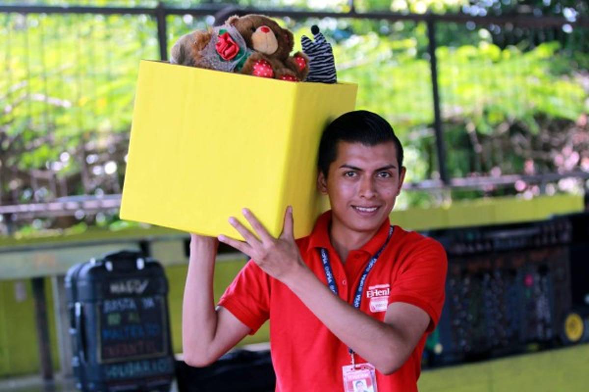 Estamos listos para llevar alegría a los niños del Distrito Central
