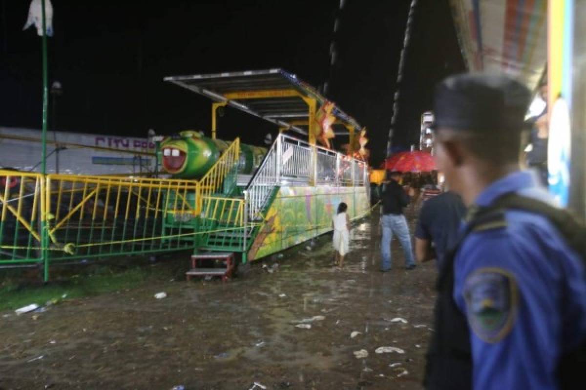 Tormenta eléctrica mata a dos jovencitas en parque de diversiones de San Lorenzo