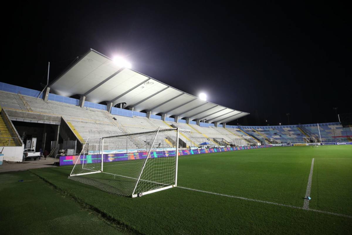 ¡Terminado! Así quedó el techado del estadio Nacional de Tegucigalpa