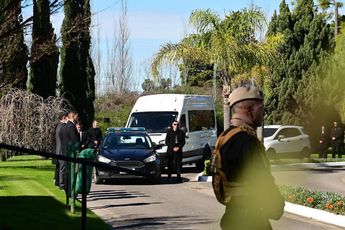 Así fue el último adiós de la familia Messi Cuccittini a su padre Jorge en Rosario