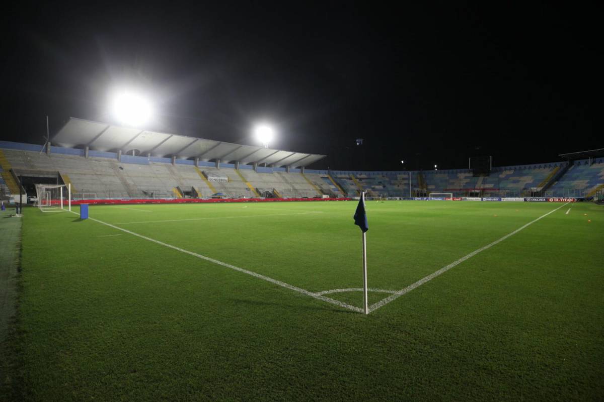 ¡Terminado! Así quedó el techado del estadio Nacional de Tegucigalpa