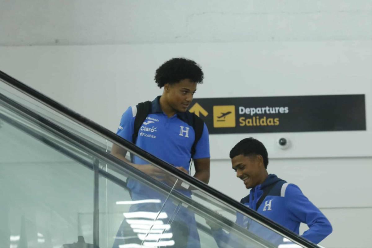Jugadores de la selección sub-17 de Honduras viajaron a Qatar para partidos del Mundial
