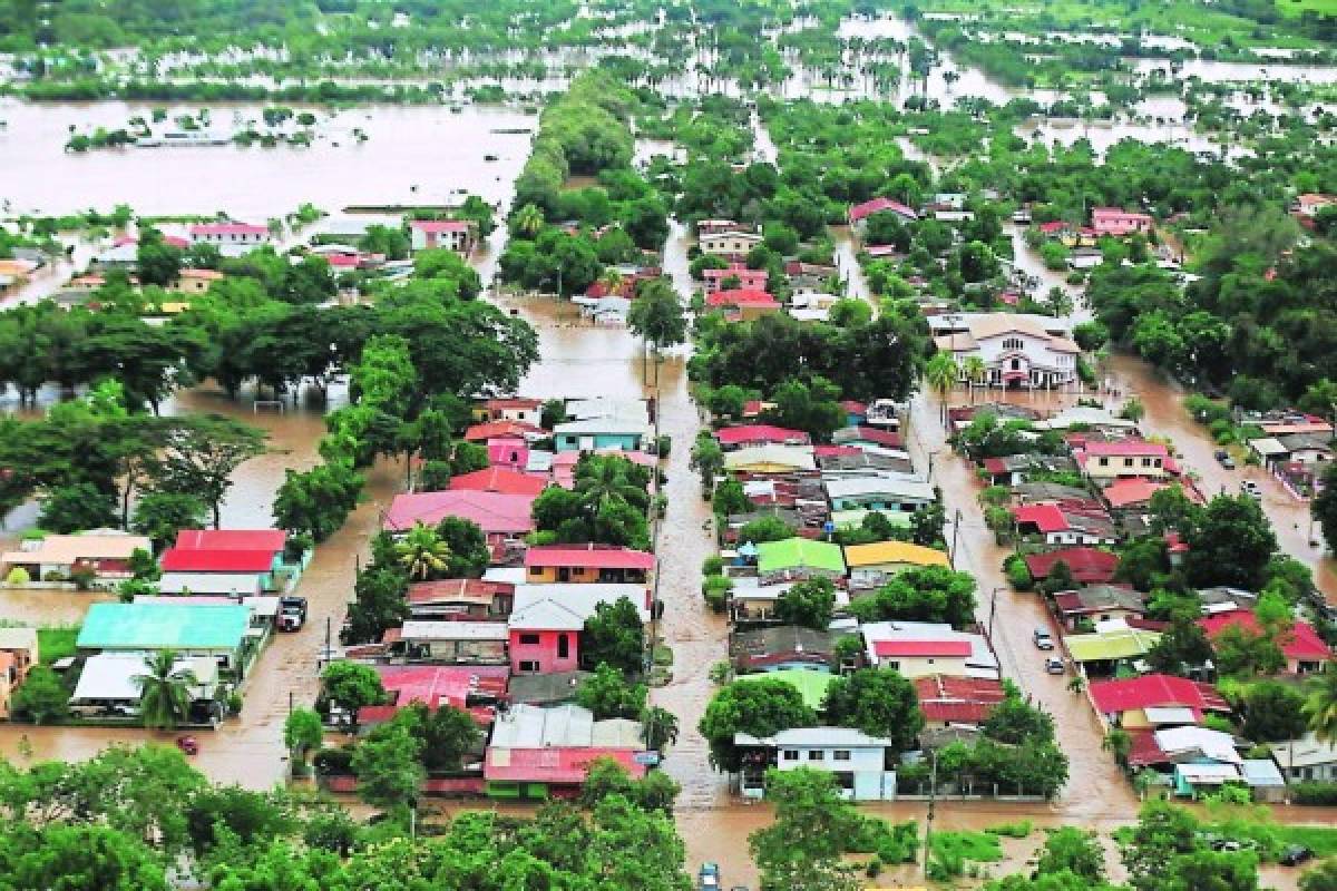 Calvario viven afectados por inundaciones provocadas por Eta en región norte