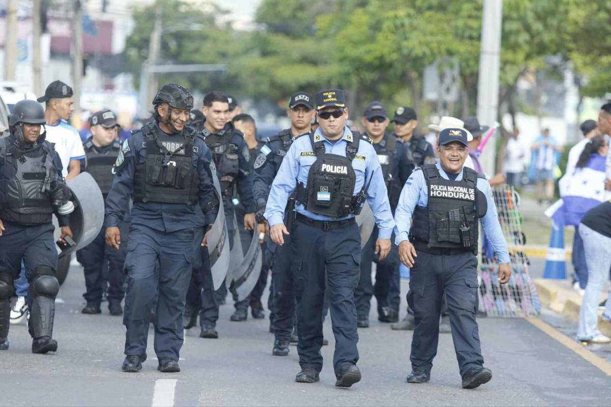 Honduras vs Costa Rica: la seguridad para el partido de eliminatoria en el Morazán