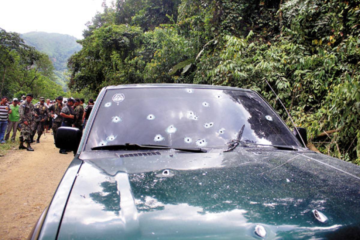 Cuatro muertos en emboscada en Trojes