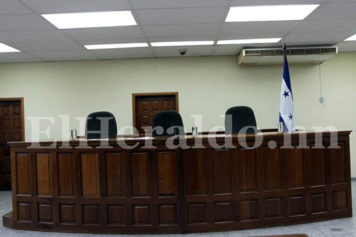 Honduras: Así es la Sala II del Tribunal de Sentencia donde se realiza juicio contra Kevin Solórzano