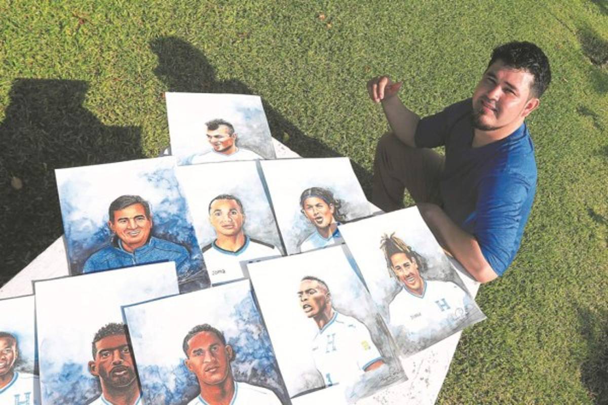 ﻿Higinio Pérez, hincha indocumentado que retrata a la Bicolor...