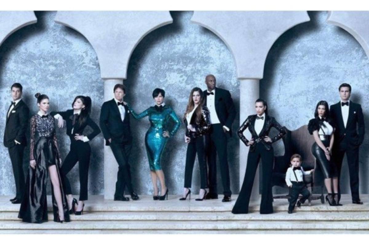 Las Kardashian y su sello navideño a través de sus postales familiares