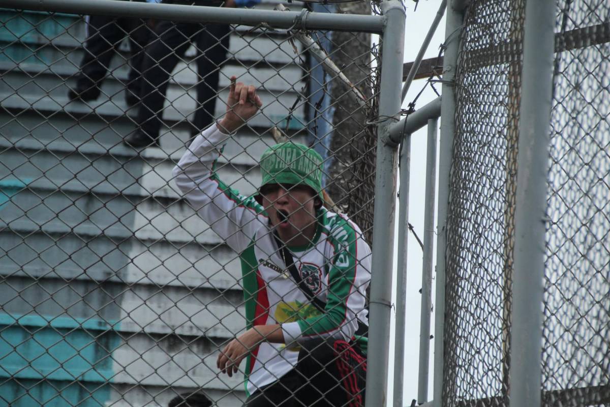 No se vio: Jugadores y directivos de Marathón a punto de irse a los golpes con sus aficionados