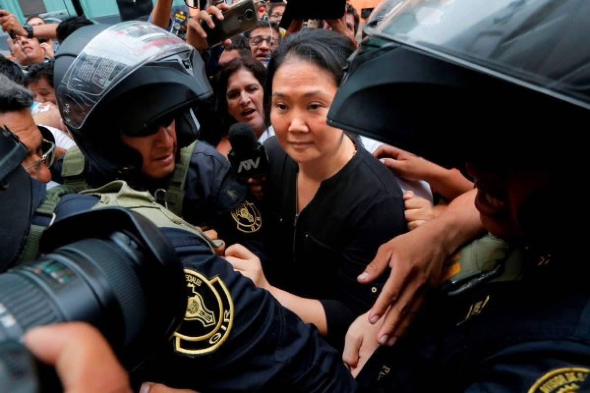 Tribunal peruano concede libertad bajo fianza a Keiko Fujimori 