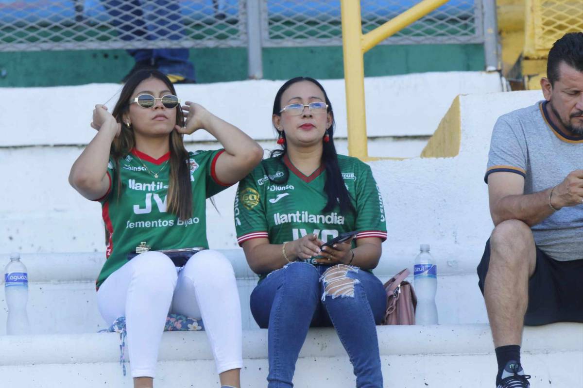 Bellas chicas, ambiente fenomenal y lo que hizo la policía previo al Marathón vs Real España