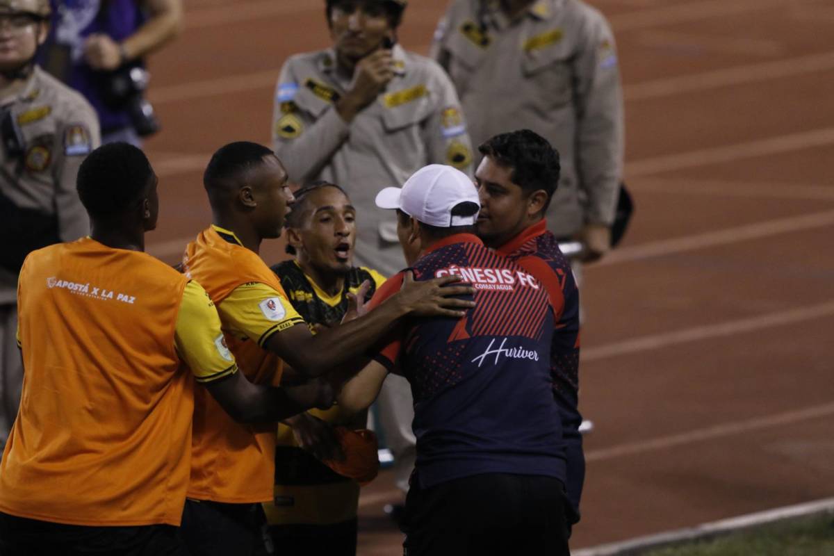 Acta arbitral del Real España-Génesis y los expulsados que no todos miraron